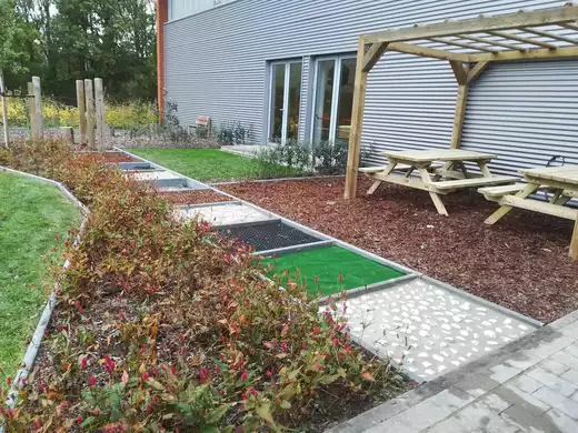 ODAS aanleg tuin